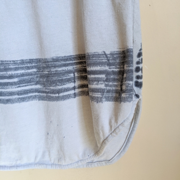 Raquel Allegra Painters Stripe Jersey Shirt Dress - Picture 6 of 13